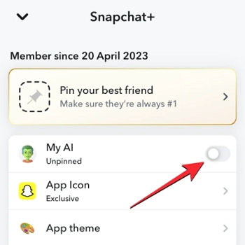 How to Unpin My AI on Snapchat