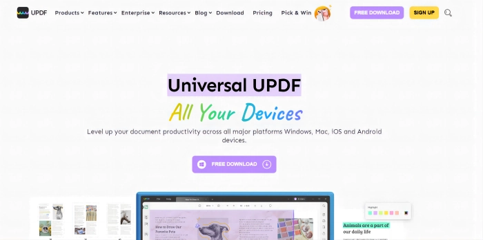 UPDF AI-Integrated PDF Editor