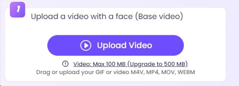Upload a Dance Video with a Face with Vidnoz Video Face Swap