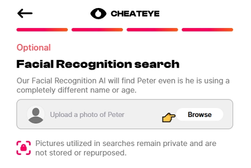 Upload an Image of Your Partner on Cheateye AI