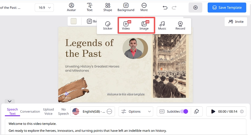 Upload Historical Images and Clips