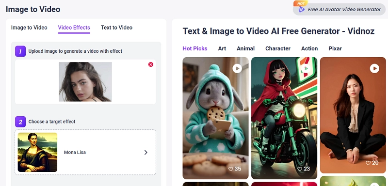 Upload Image for Animated Ancient Painting