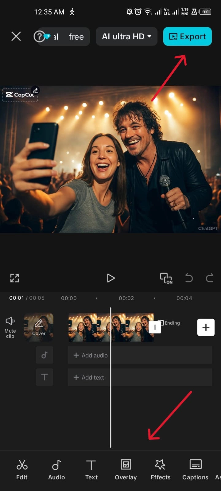 Upload Image from Gallery and Edit It