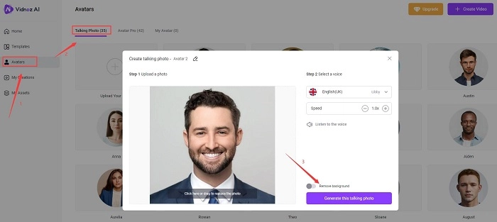 Upload Professional Headshot