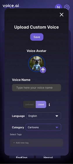 Upload RVC Voice Model to Voice AI