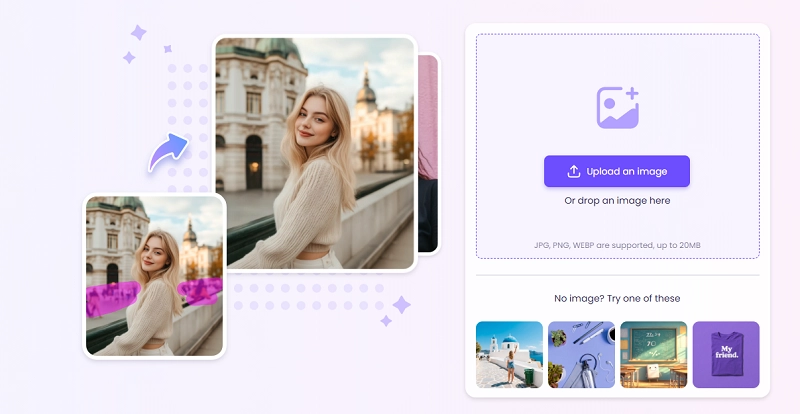 Upload the Censored Image to Vidnoz