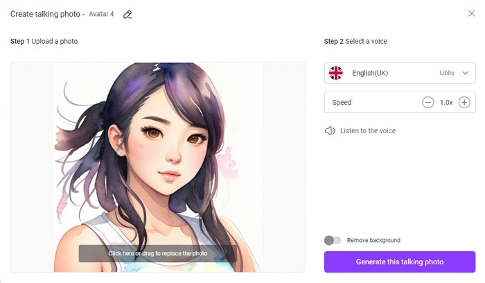 Upload VTuber Avatar