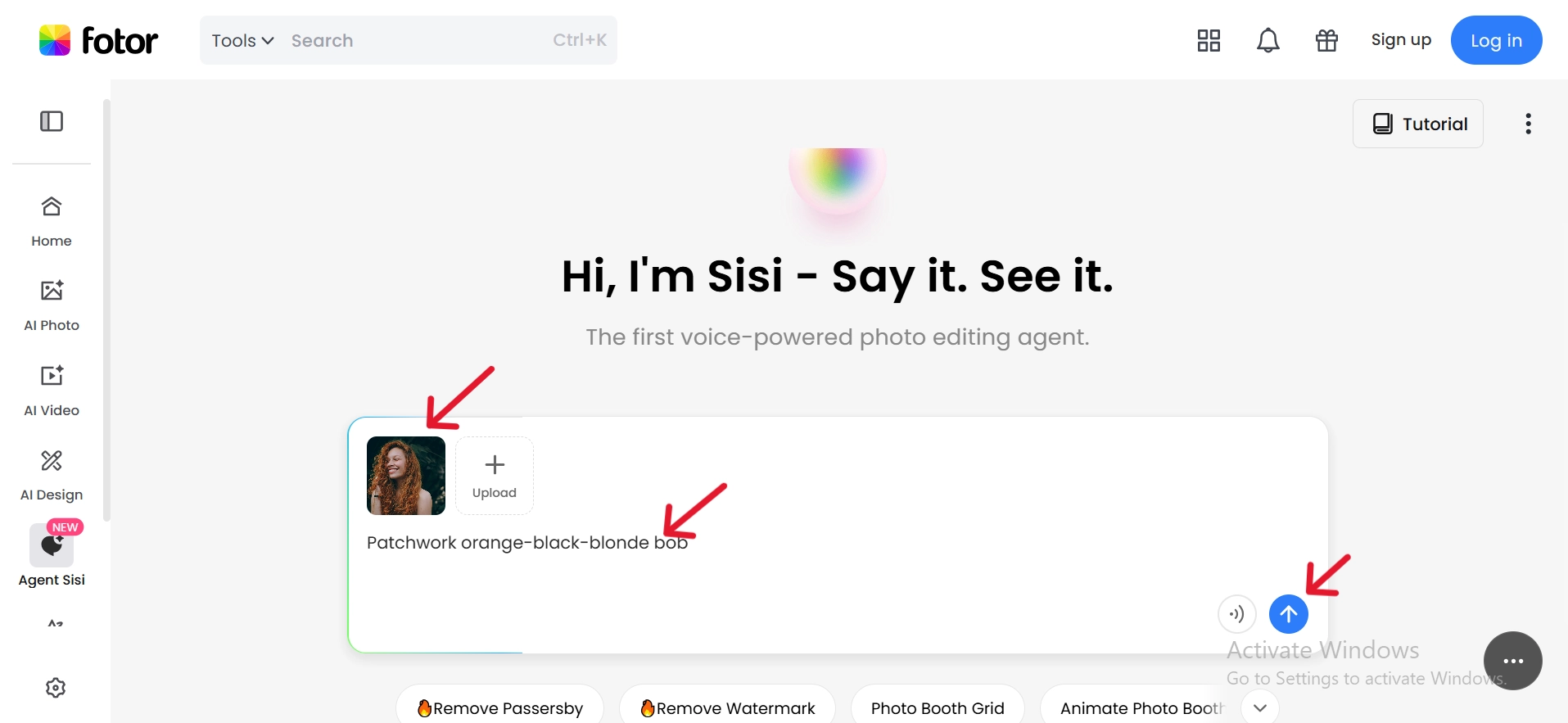 Upload your Image and Enter the Prompt