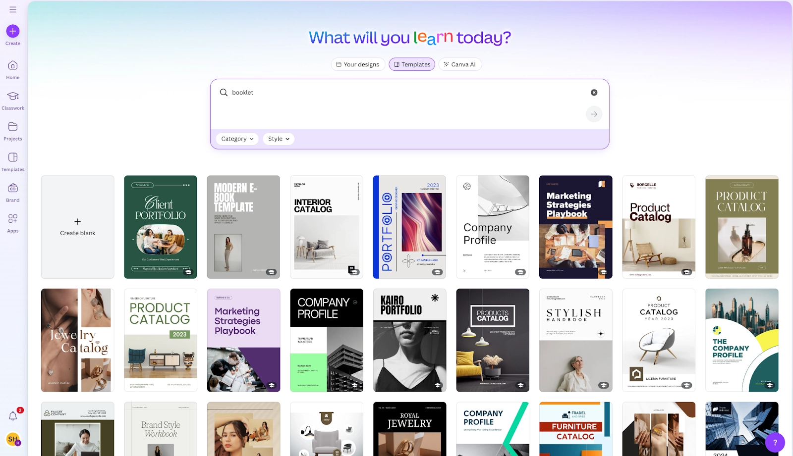Use Canva to Make AI Booklet