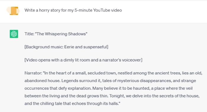 Use ChatGPT for Writing Scripts for AI YouTube Channel
