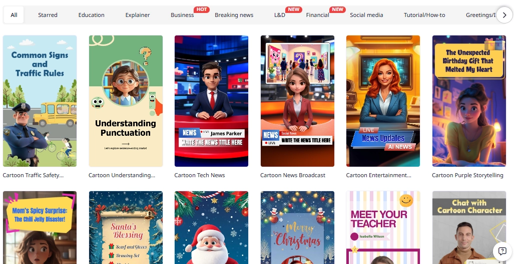 Use Flat Illustration Avatar to Create Videos