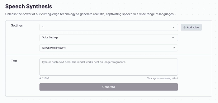 Use Voice from VoiceLab