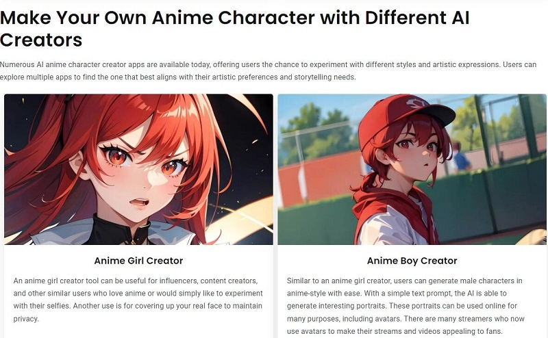 Anime Character Creator in Blueprints - UE Marketplace-demhanvico.com.vn