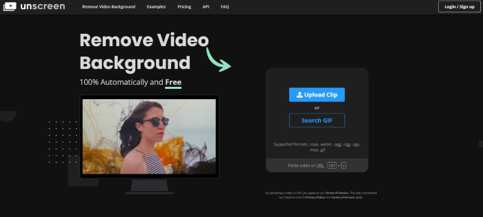 Video Background Remover Unscreen