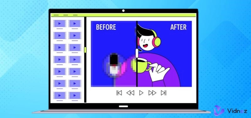 How to Repair Videos | Fix Blurry, Grainy, and Pixelated Videos Instantly