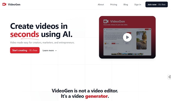 Text to Video AI Generator - VideoGen