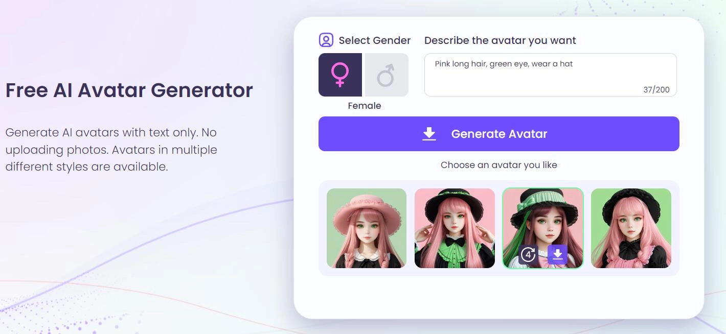 Vidnoz AI Avatar Generator Best Free AI Avatar App