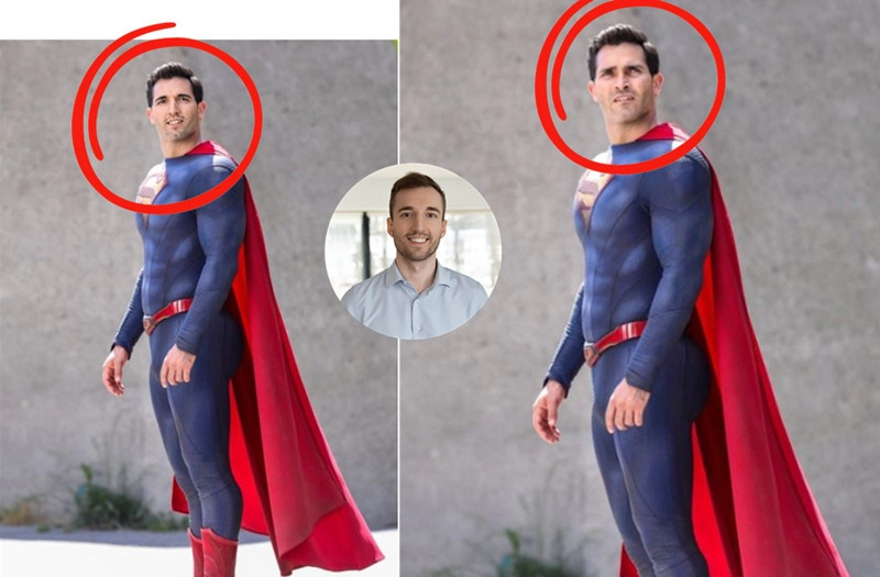 Vidnoz AI Clothes Changer Superhero Suit