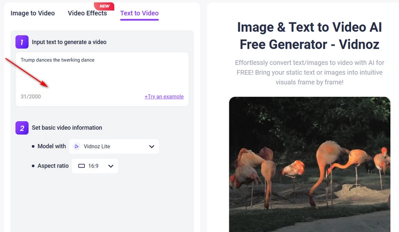 Vidnoz AI Create AI Twerk