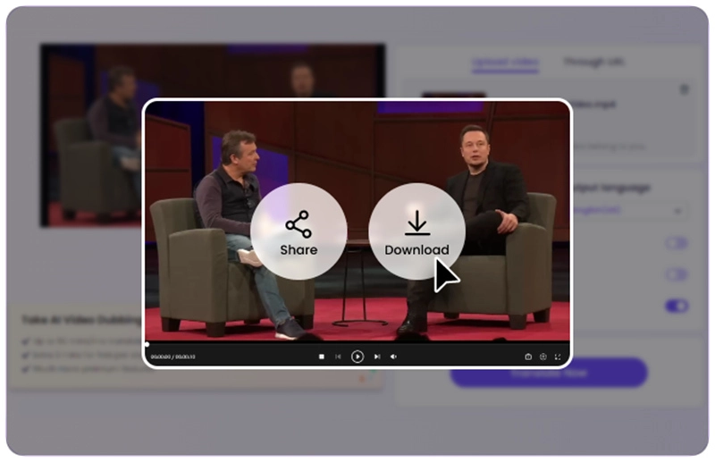 Vidnoz AI Download The Video