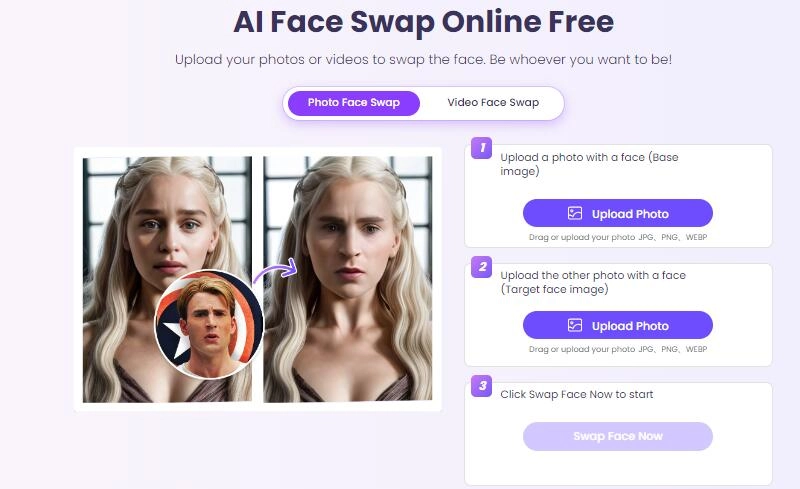 Vidnoz AI Gender Swap Free