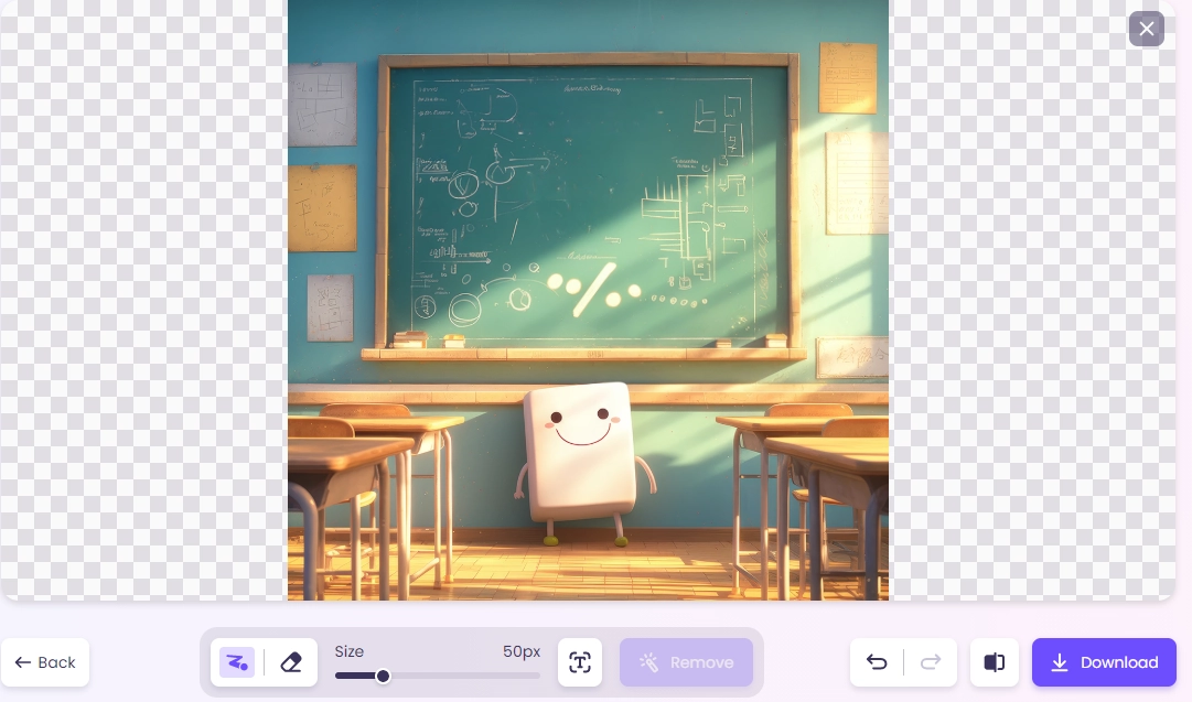 Vidnoz AI Image Remover Step 2