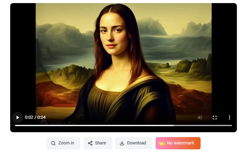 Vidnoz AI Image to Video - Ancient Painting