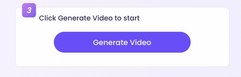 Vidnoz AI Prompt Video Generator