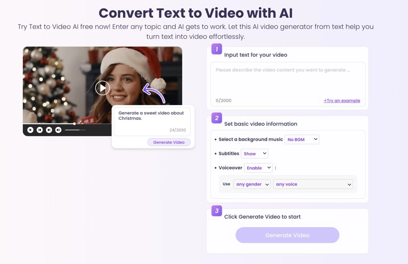 Vidnoz AI Text to Video