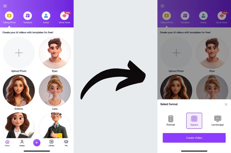 Vidnoz AI Video Generator to Make Photo Talk Free