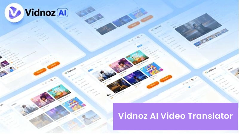 Vidnoz AI Video Translator
