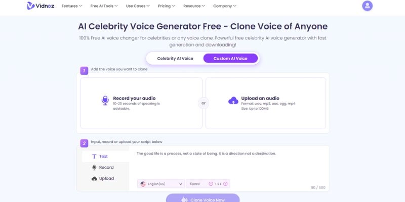 Vidnoz AI Voice Changer Clone Any LOL Champion's Voice Free (1)