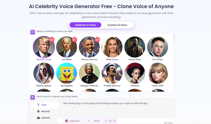 Vidnoz AI Voice Changer for Video