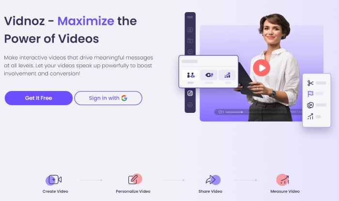 Vidnoz Flex - Free Explainer Video Software