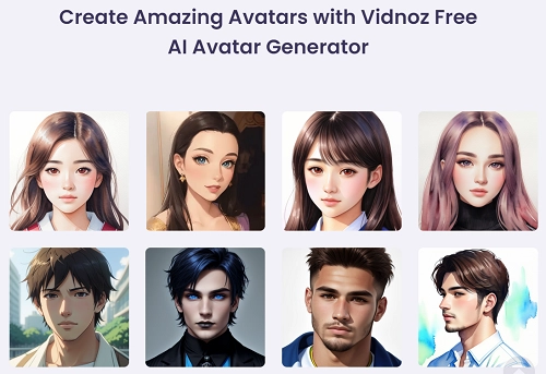 Vidnoz Focus on Creating AI Avatar for Instagram