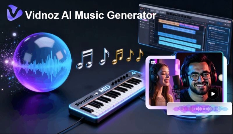 Vidnoz Free AI Music Video Generator