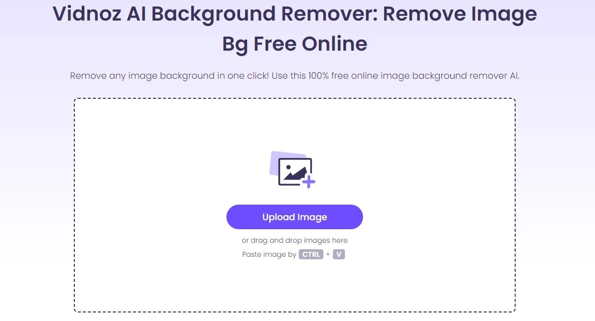 Vidnoz Image Background Remover