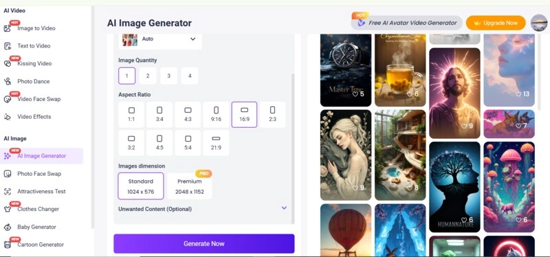 Vidnoz Lesbian AI Art Generator Free