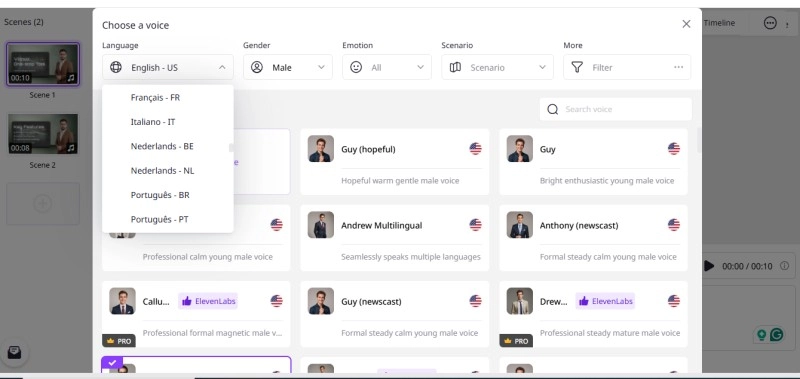 Vidnoz Multilingual AI Video Creator Online