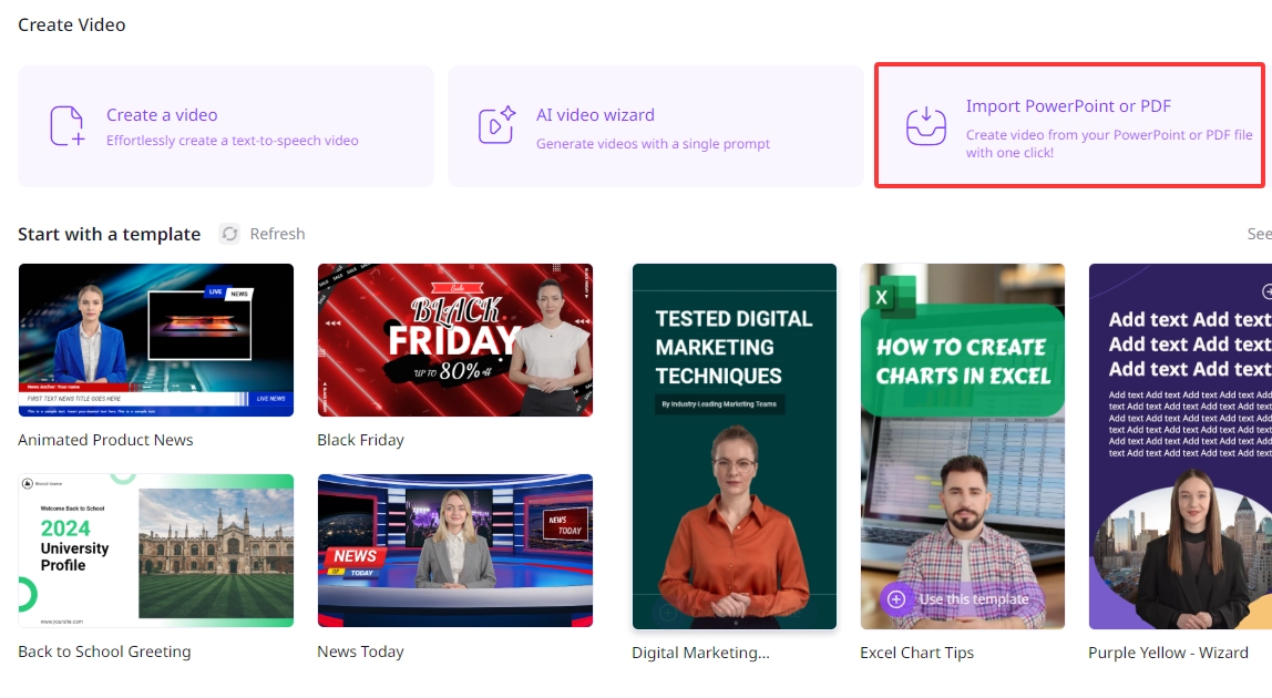 Vidnoz PPT to SCORM Step 2