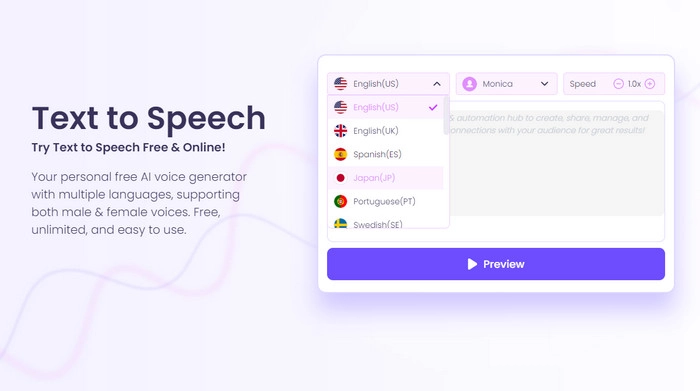 Vidnoz Text to Speech AI