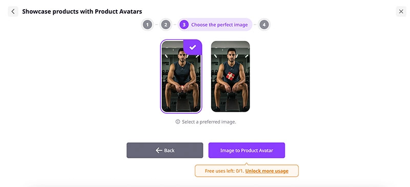 Vidnoz UGC Avatar Image to Avatar