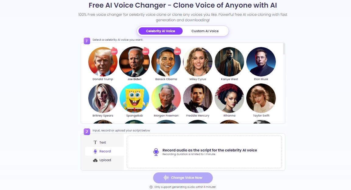 Vidnoz Voice Changer App