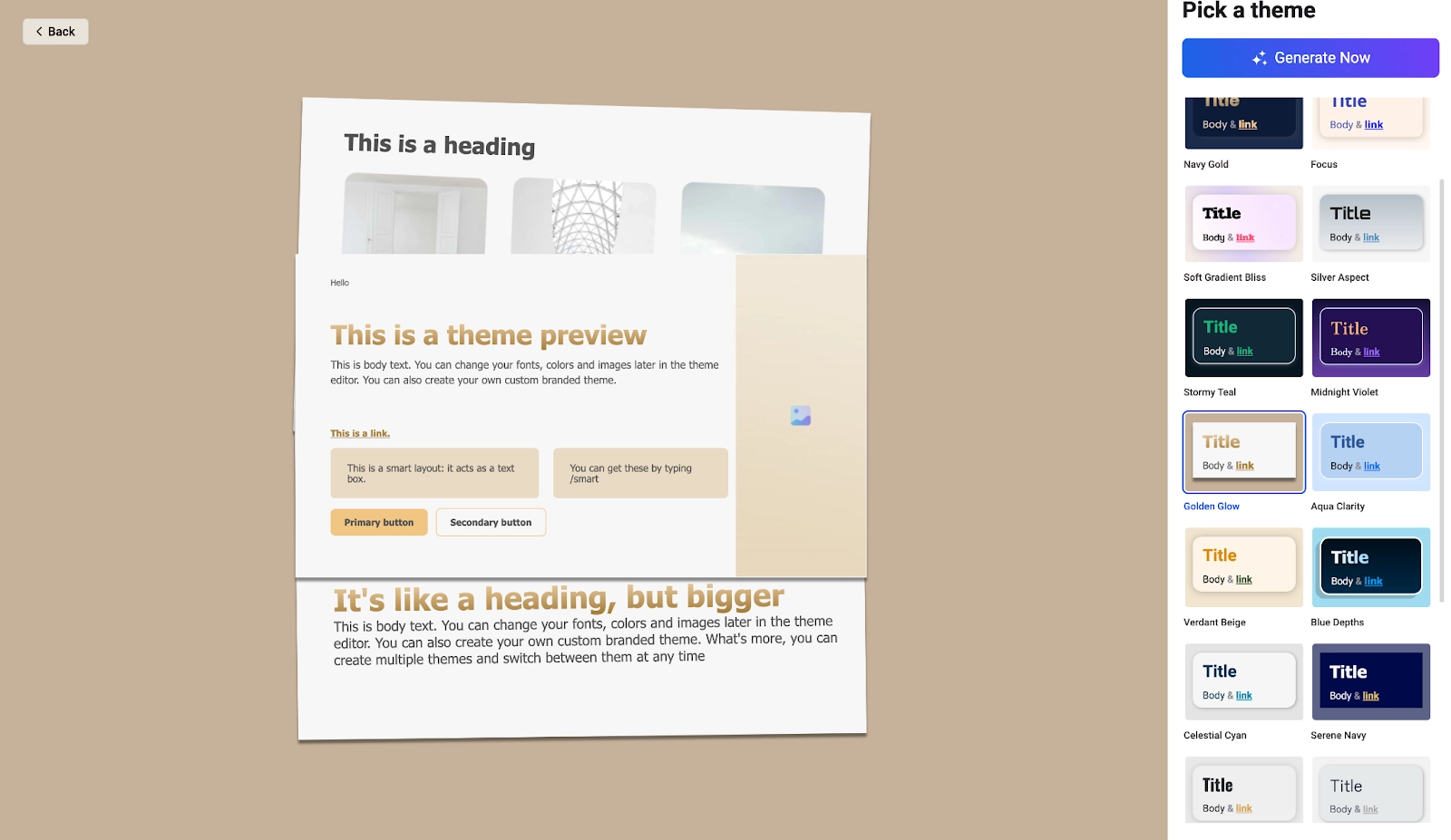 Vidwud AI Booklet Generator Templates
