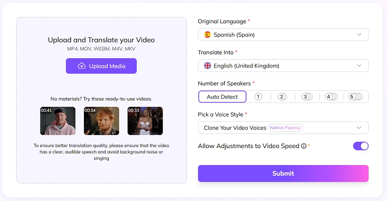 VMEG MP4 to English Translator
