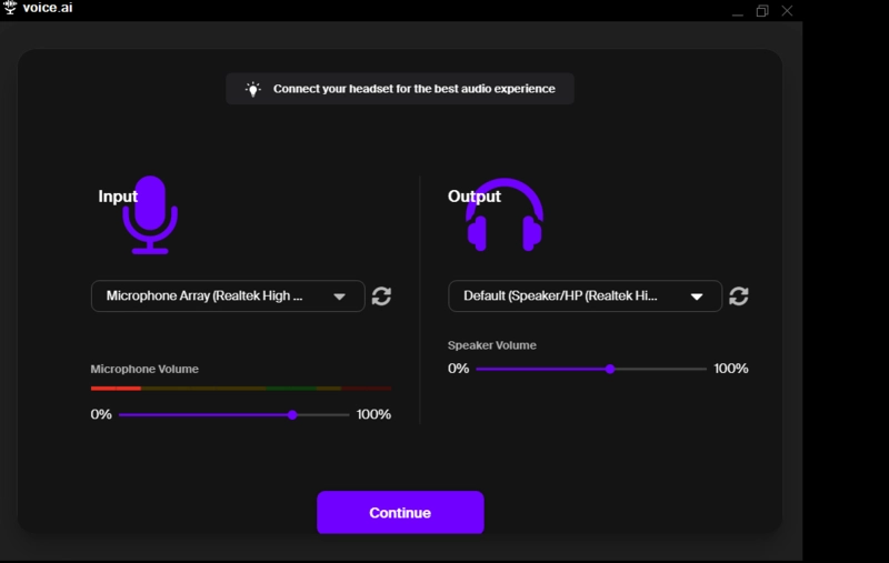 Voice AI Voice Changer with Effects AI PC Software