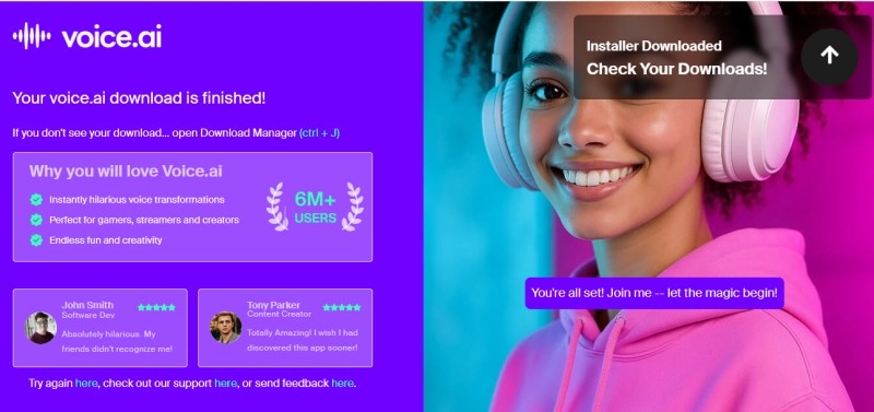 Voice AI Voice Changer with Effects PC Software