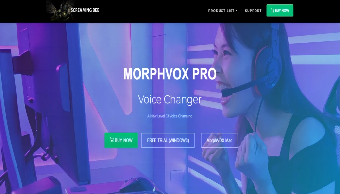 Voice Changer for PC Morphvox
