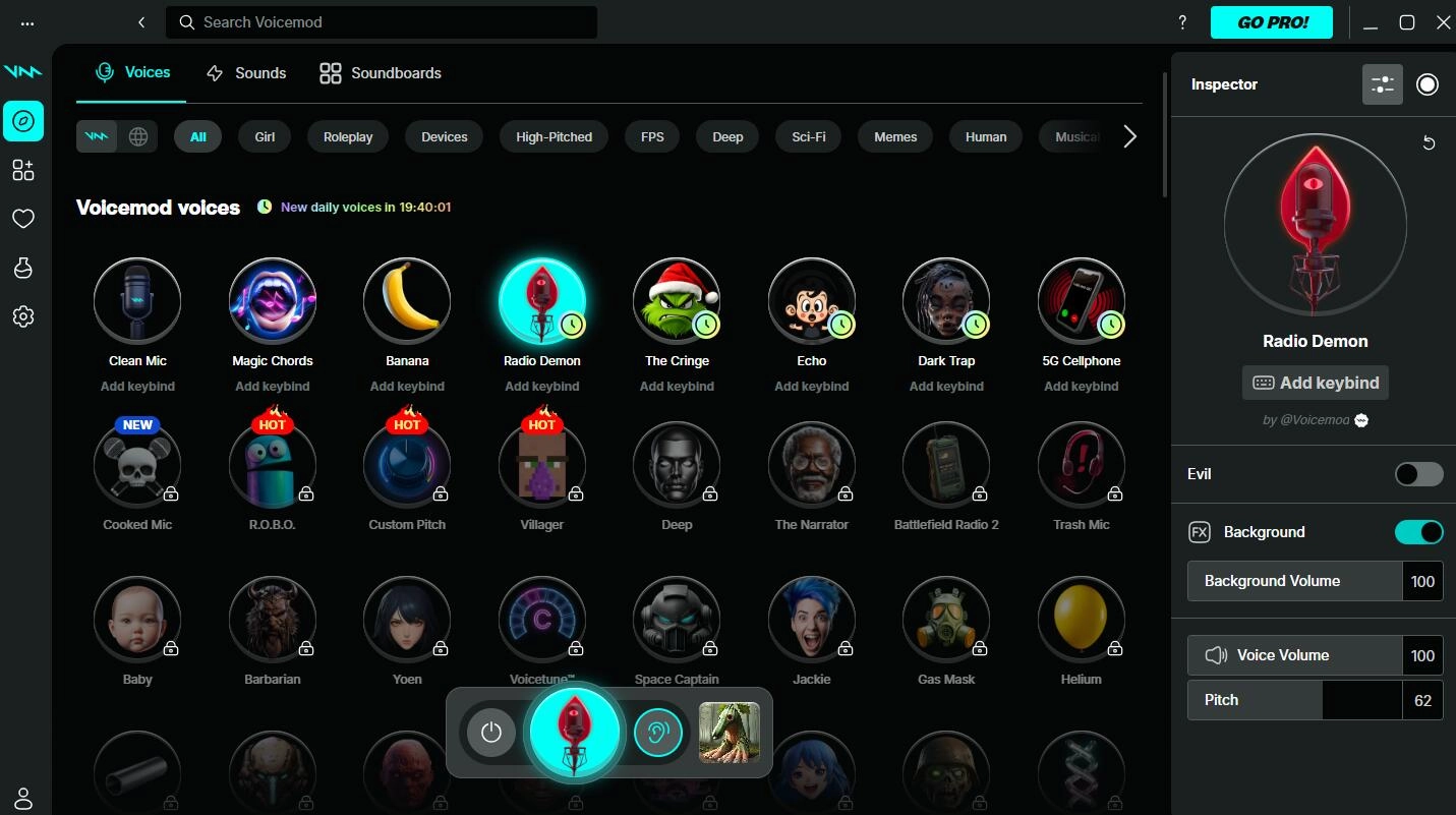 Voicemod Anonymous Voice Changer Realtime