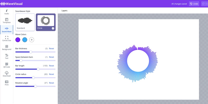 WaveVisual Sound Wave Generator